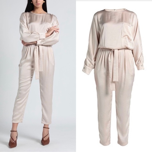 Overlover Satin Jumpsuit‎ - Picture 1 of 8